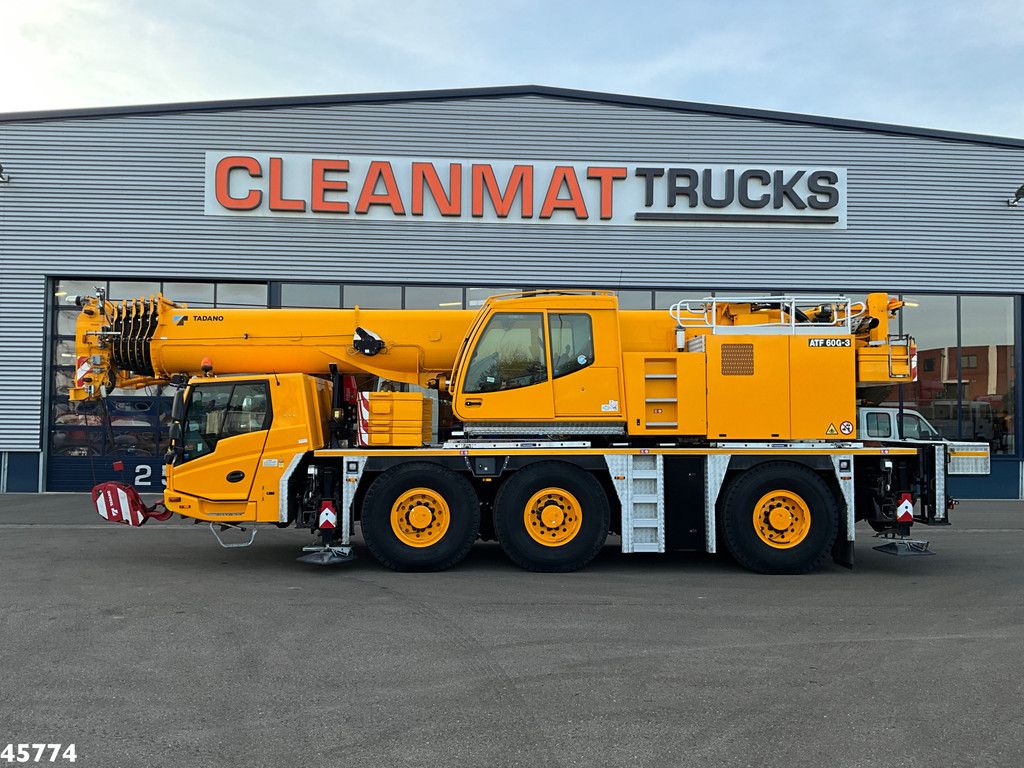 TADANO ATF 60G-3 6x6x6 All-terrain / Mobiele kraan + Fly-Jib, 60 Ton