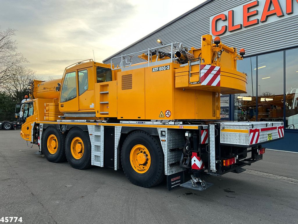 TADANO ATF 60G-3 6x6x6 All-terrain / Mobiele kraan + Fly-Jib, 60 Ton