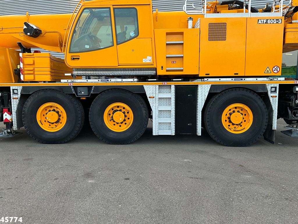 TADANO ATF 60G-3 6x6x6 All-terrain / Mobiele kraan + Fly-Jib, 60 Ton