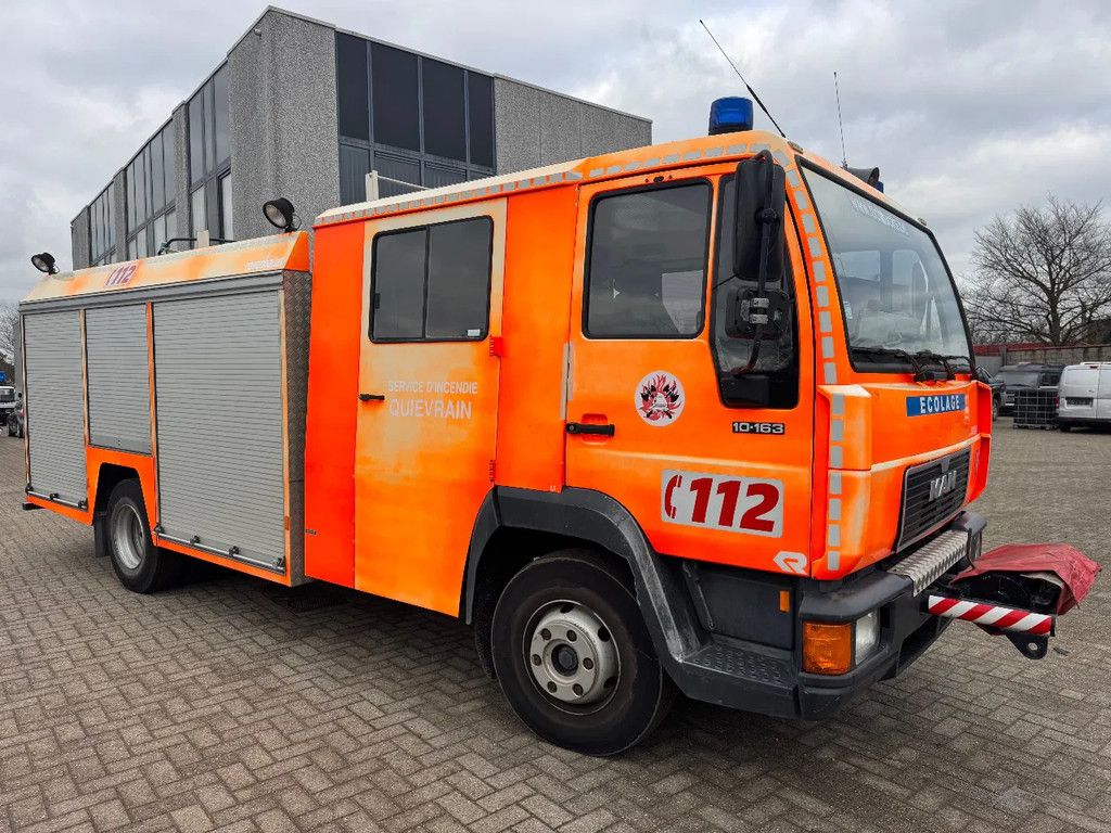 MAN 10.163 **FIRETRUCK-POMPIER+WINCH**