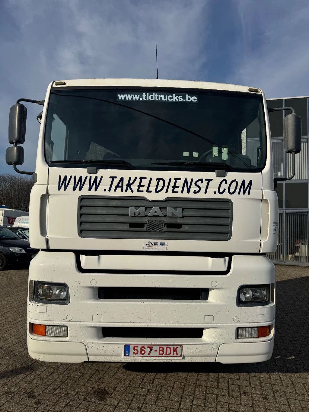 MAN TGA 26.310 **BELGIAN TRUCK-MANUAL PUMP**