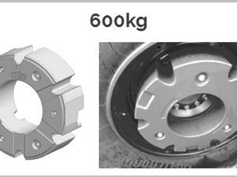 Hjulvægt 600 KG