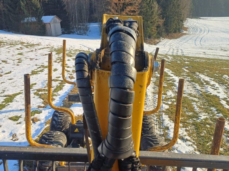 Uniforst 8to Rückewagen 6,30m Kran Auflaufbremse Hydraulische Bremse