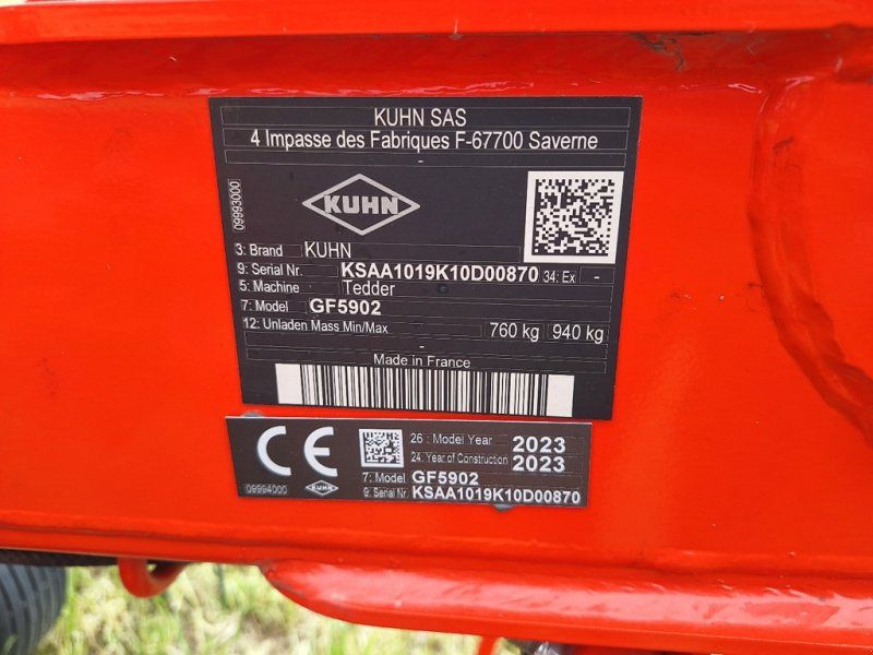 Kuhn GF 5902 Kreiselheuer