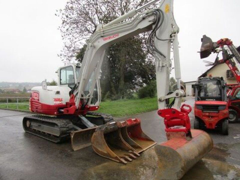 Takeuchi TB 290-2 Powertilt-Schnellwechsler-Klima-4 Löffe