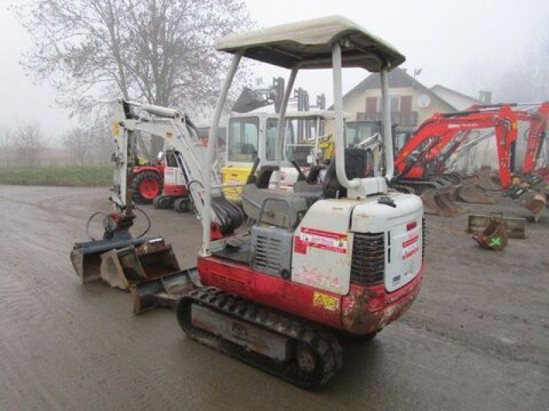 Takeuchi TB 014 LEHNHOF MS01-Schnellwechsler + 3 Löffel