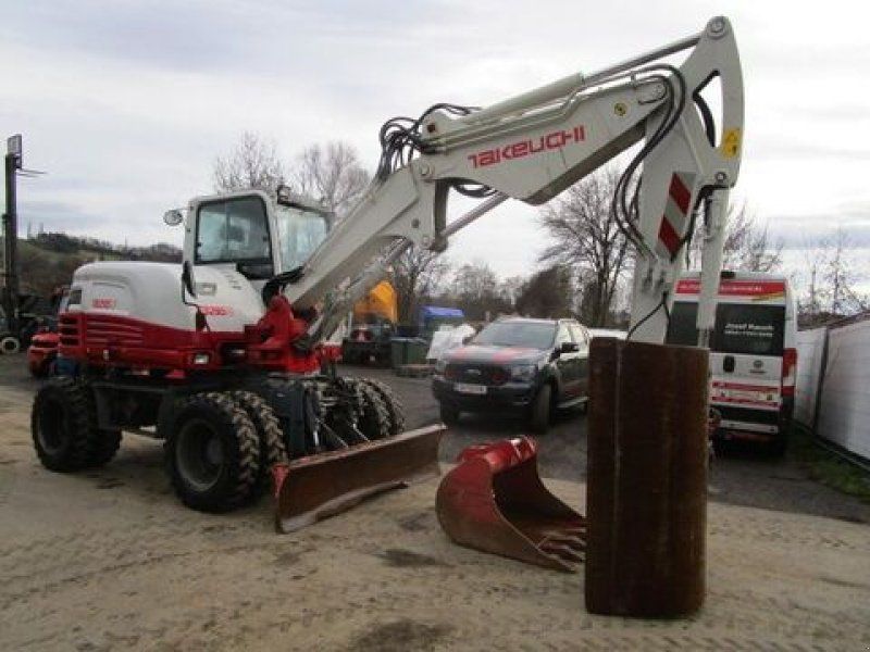 Takeuchi TB 295W POWERTILT + Schnellw + 3 Löffel