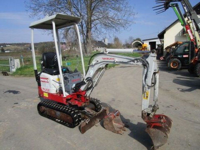 Takeuchi TB 108 mechan. Schnellwechsler MARTIN + 2 Löff