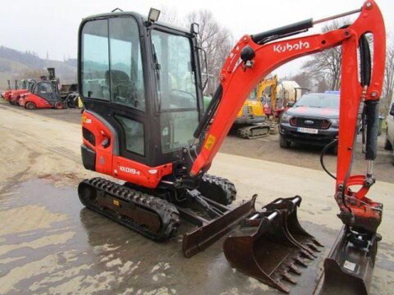 Kubota KX 019-4 (1,9 Ton.) mechan. Schnellwechsler + Lö