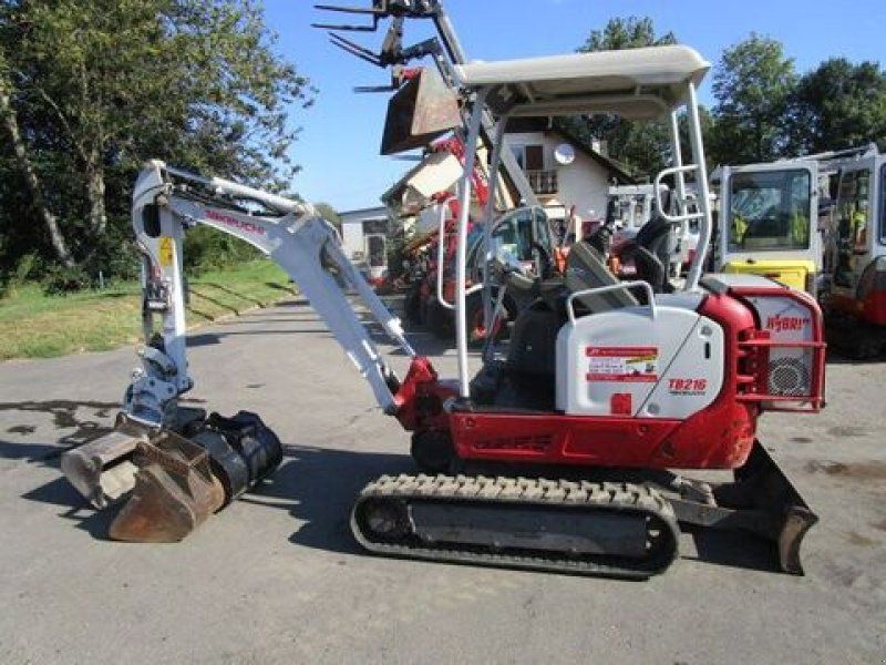 Takeuchi TB 216 POWERTILT+Schnellwechsler (Elektro+Dies