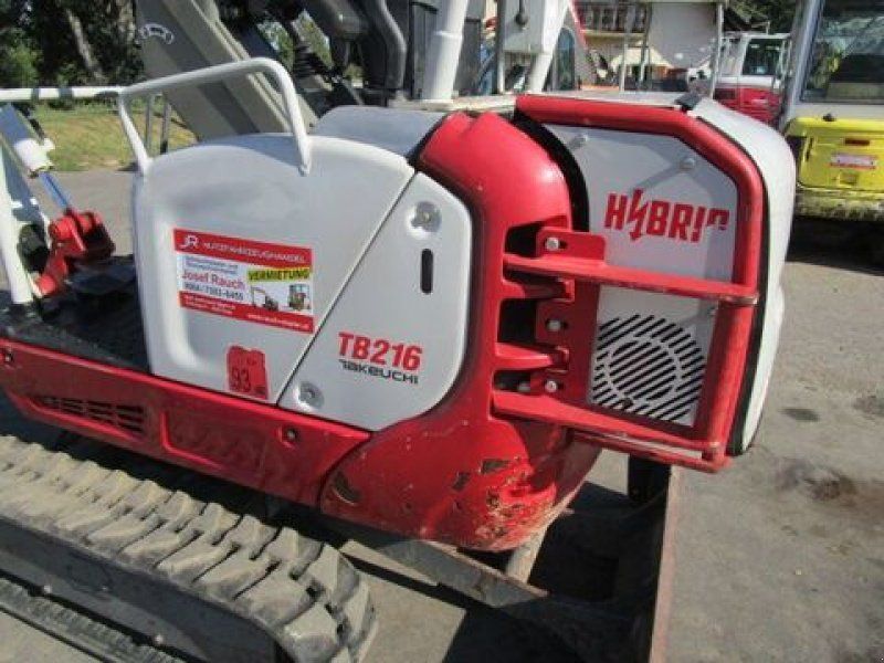 Takeuchi TB 216 POWERTILT+Schnellwechsler (Elektro+Dies