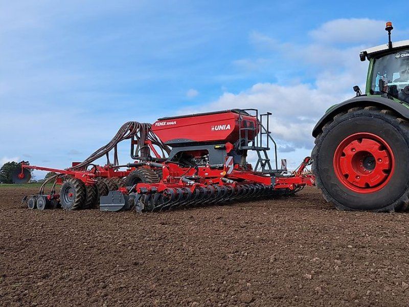 Unia FENIX 3000/6 Kurzscheibeneggen-Säkombination 6 m Doppelscheibens