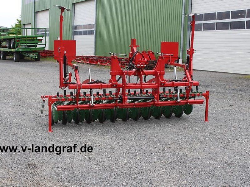 Unia Säschine 3 m Doppelscheibenschar Shell Dreipunktanbau