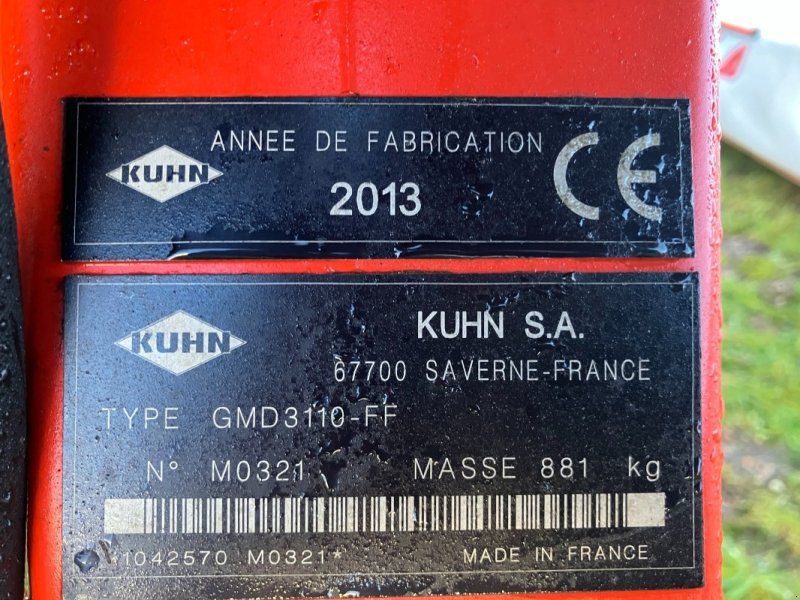 Kuhn GMD3110