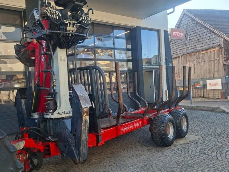 Stepa Rückewagen mit Forstkran TKZ 6081