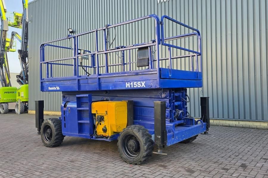 Haulotte H15SX Diesel, 4x4 Drive, 15 Working Height, 500kg