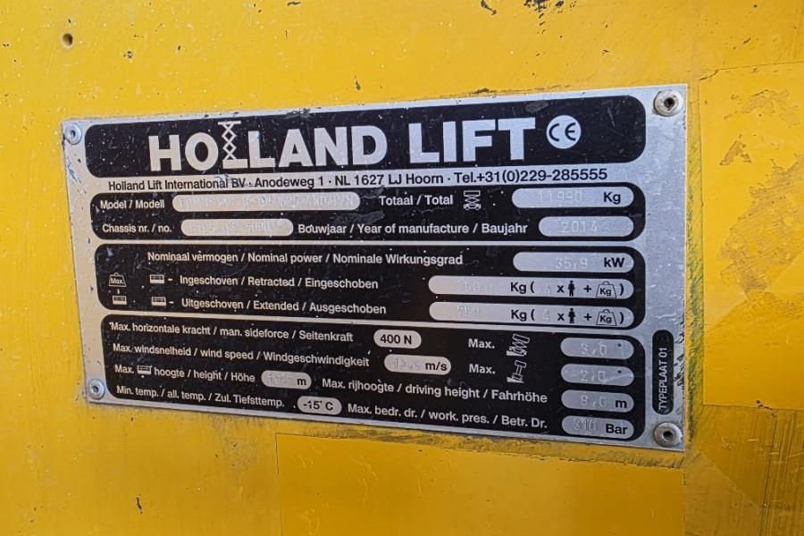 Holland Lift Combistar B-195DL25 4WD/P/N Diesel, 21.5m Working