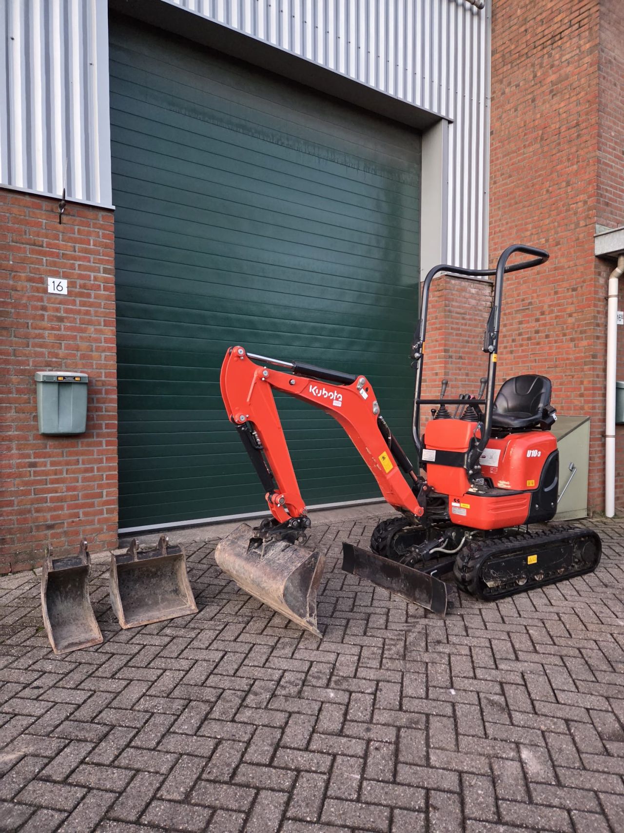 KUBOTA U10-3 (2018) MINIGRAAFMACHINE