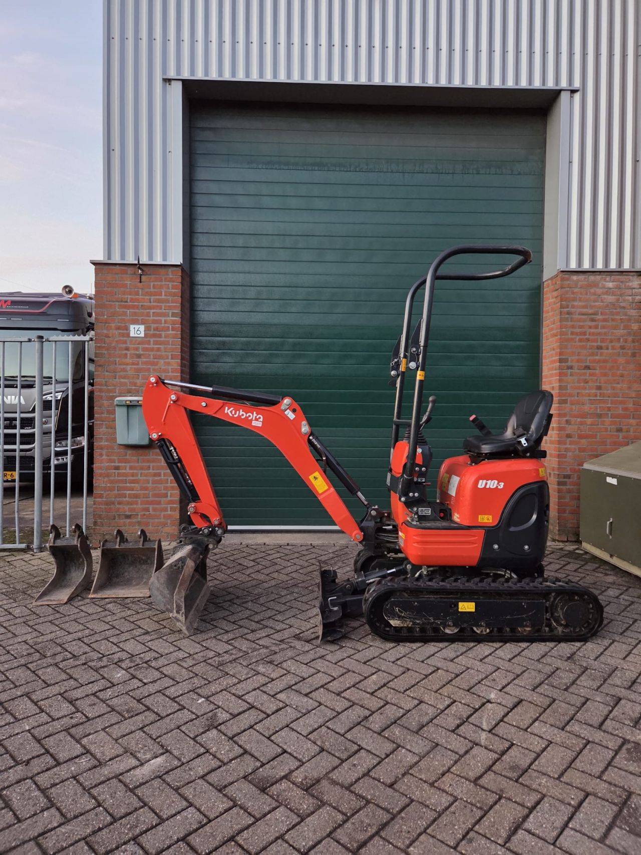 KUBOTA U10-3 (2018) MINIGRAAFMACHINE