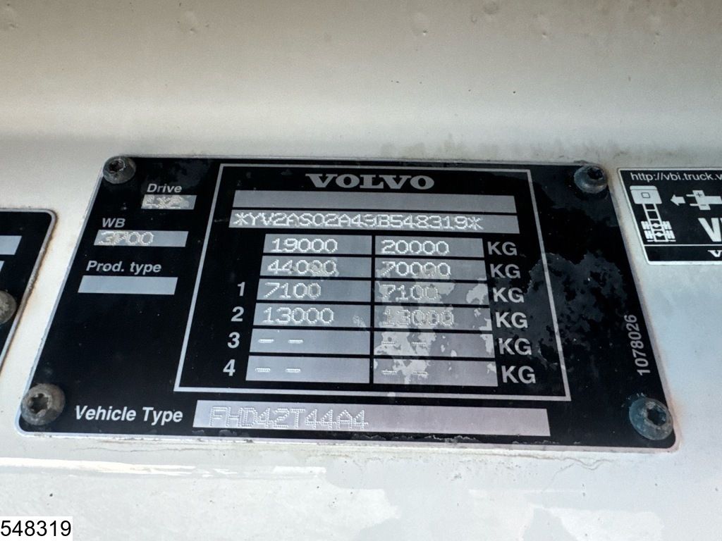 Volvo FH 440 EURO 5, PTO, Hydraulic