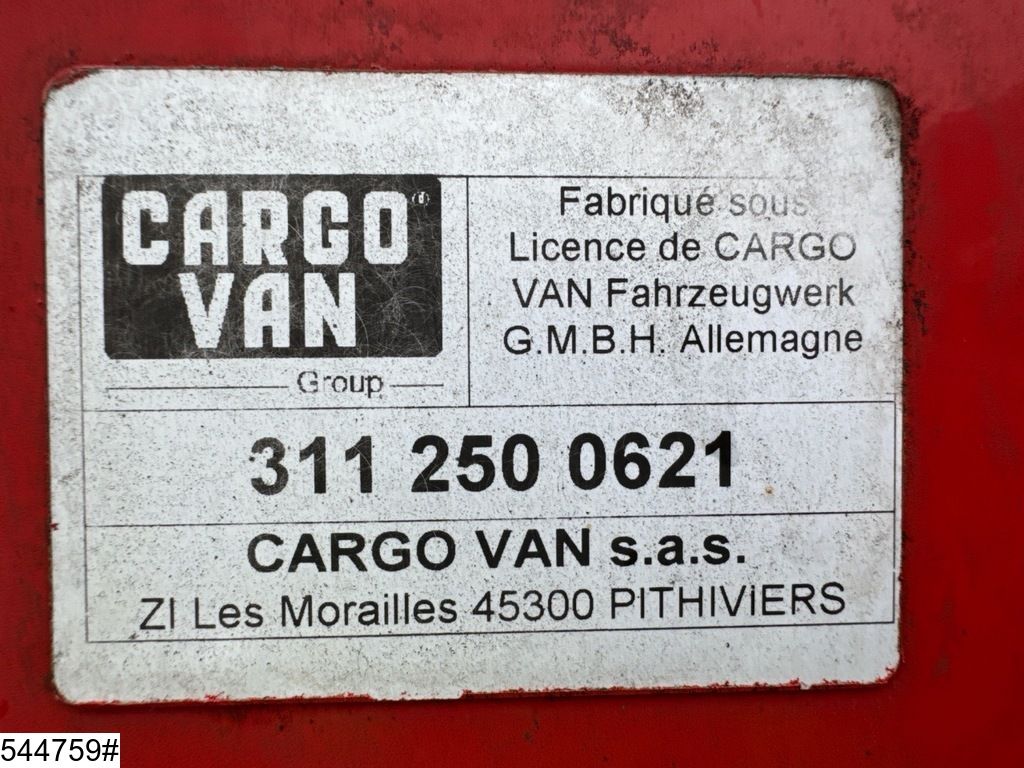Cargo Van Gesloten laadbak