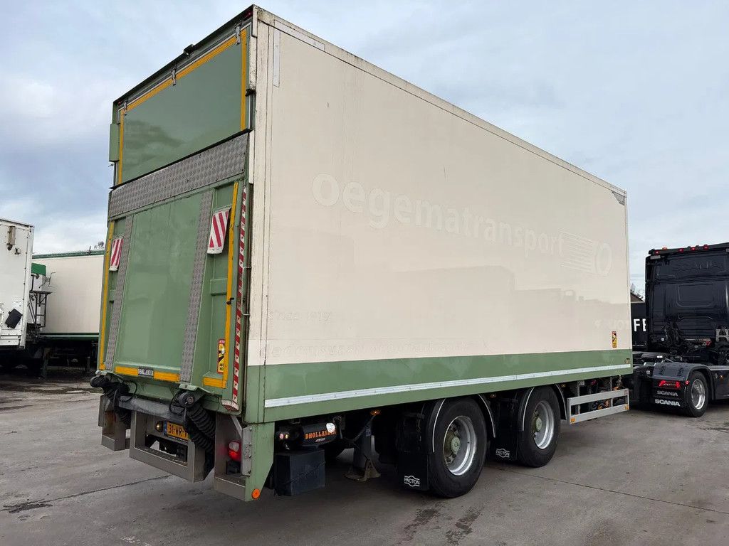 Pacton Heiwo Dhollandia Laadklep 2500 KG 7.5M BOX NL trailer!