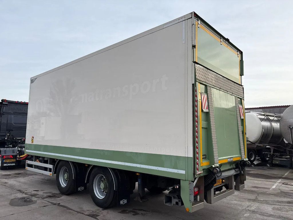Pacton Heiwo Dhollandia Laadklep 2500 KG 7.5M BOX NL trailer!