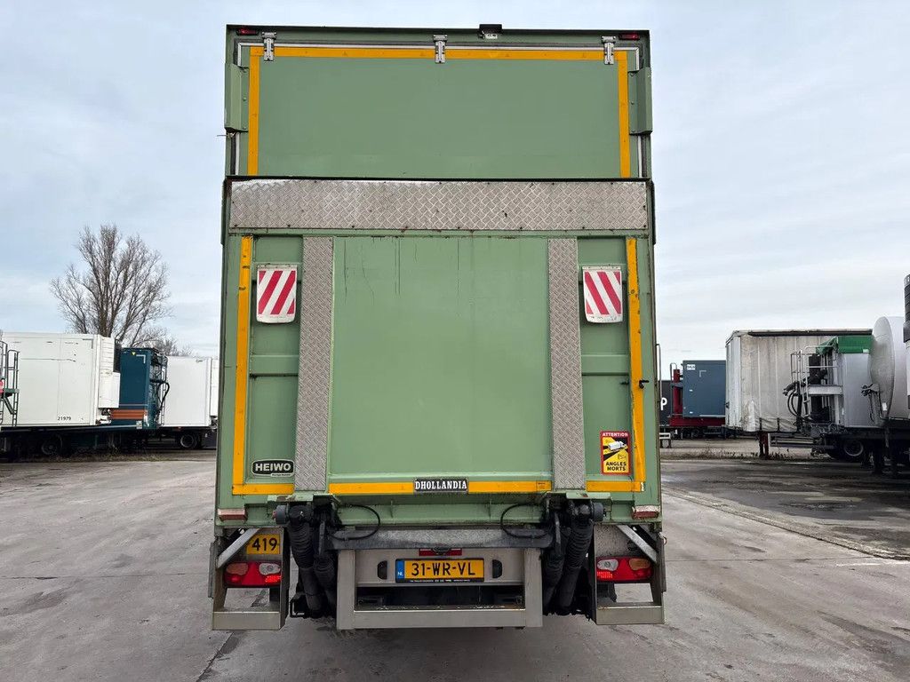 Pacton Heiwo Dhollandia Laadklep 2500 KG 7.5M BOX NL trailer!