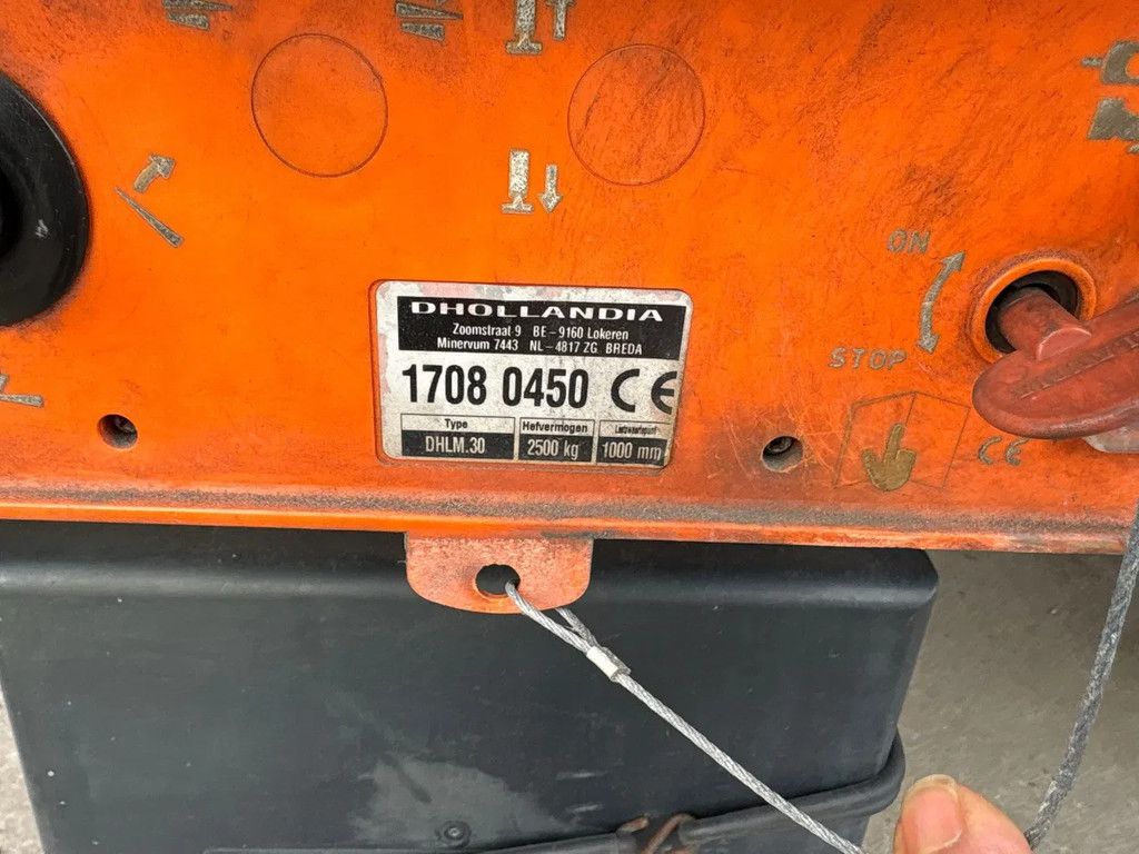 Pacton Heiwo Dhollandia Laadklep 2500 KG 7.5M BOX NL trailer!