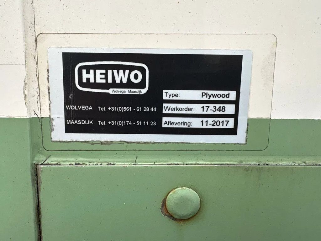 Pacton Heiwo Dhollandia Laadklep 2500 KG 7.5M BOX NL trailer!