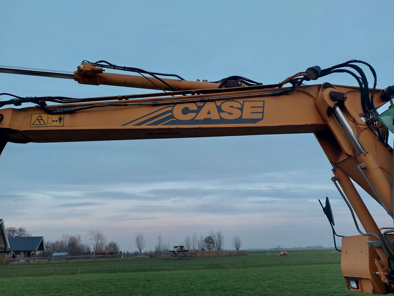 Case 988 Alliance banden kraan !!! weinig uren !!!