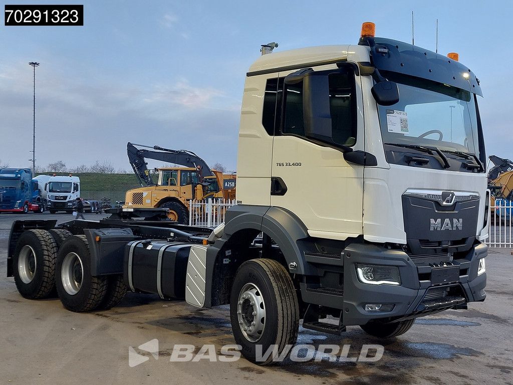 MAN TGS 33.400 6X4 NEW! Full-Steel Big-Axle Drumbrakes LED Euro 2