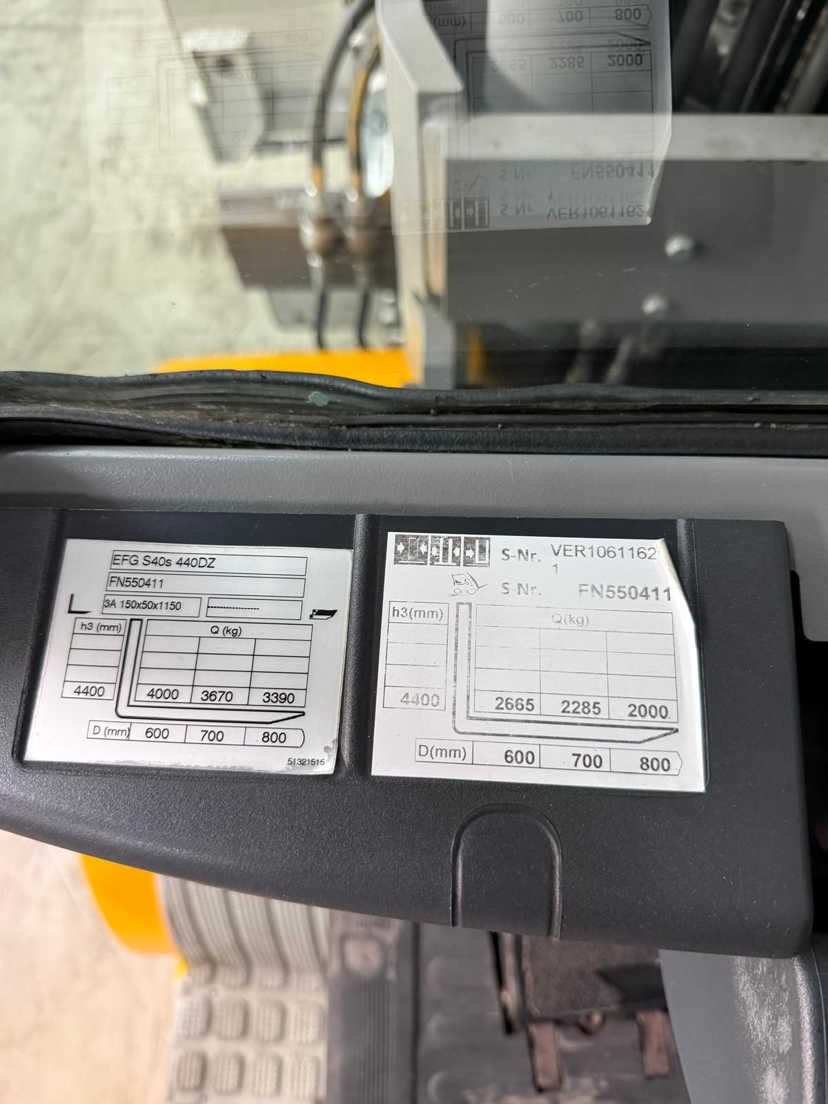 Heftruck Jungheinrich EFG 5405 bouwjaar 2017 6700 draaiuren