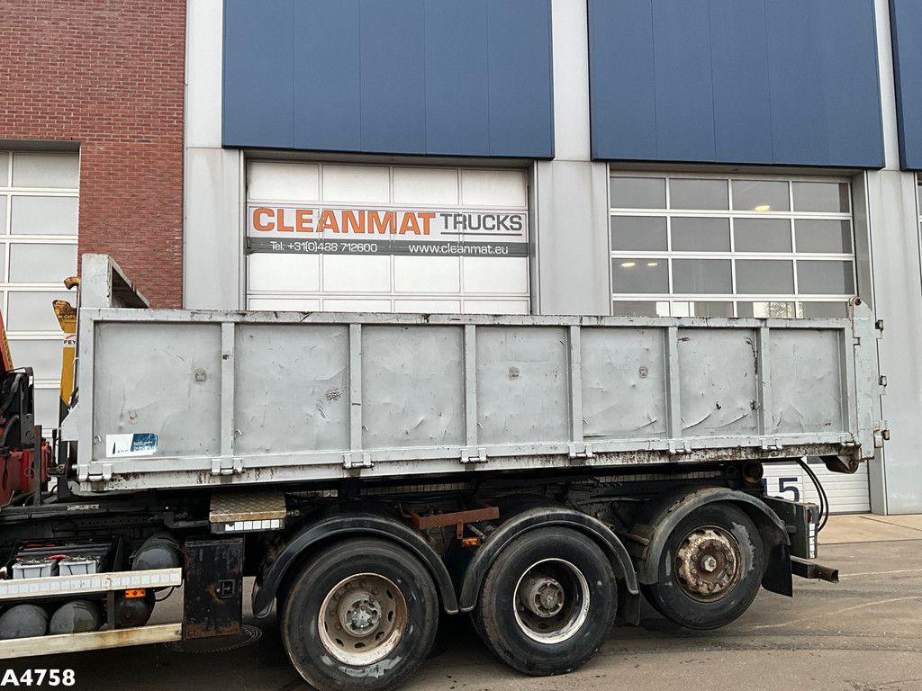 Container 14m³ met hydraulisch boardmatic paneel