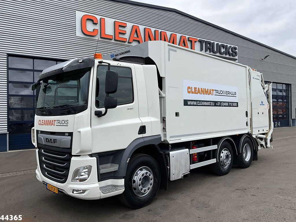 DAF FAG CF 340 Euro 6 Geesink/Van Schijndel 20m³