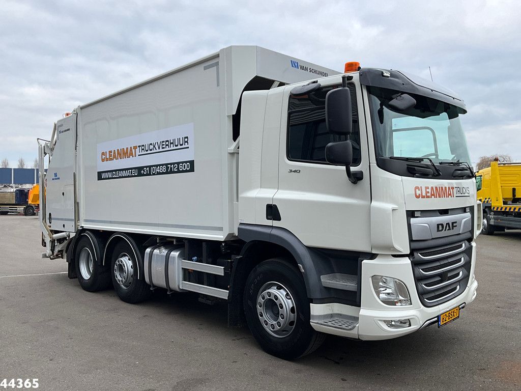 DAF FAG CF 340 Euro 6 Geesink/Van Schijndel 20m³