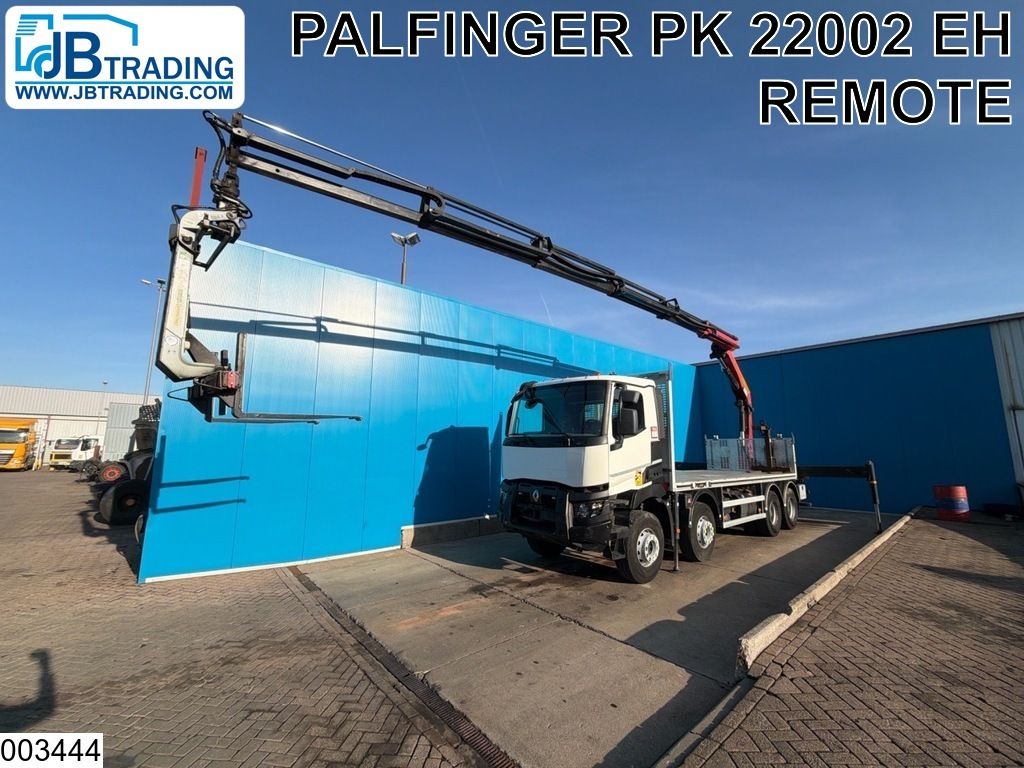 Renault C 430 8x4, EURO 6, Palfinger, Remote