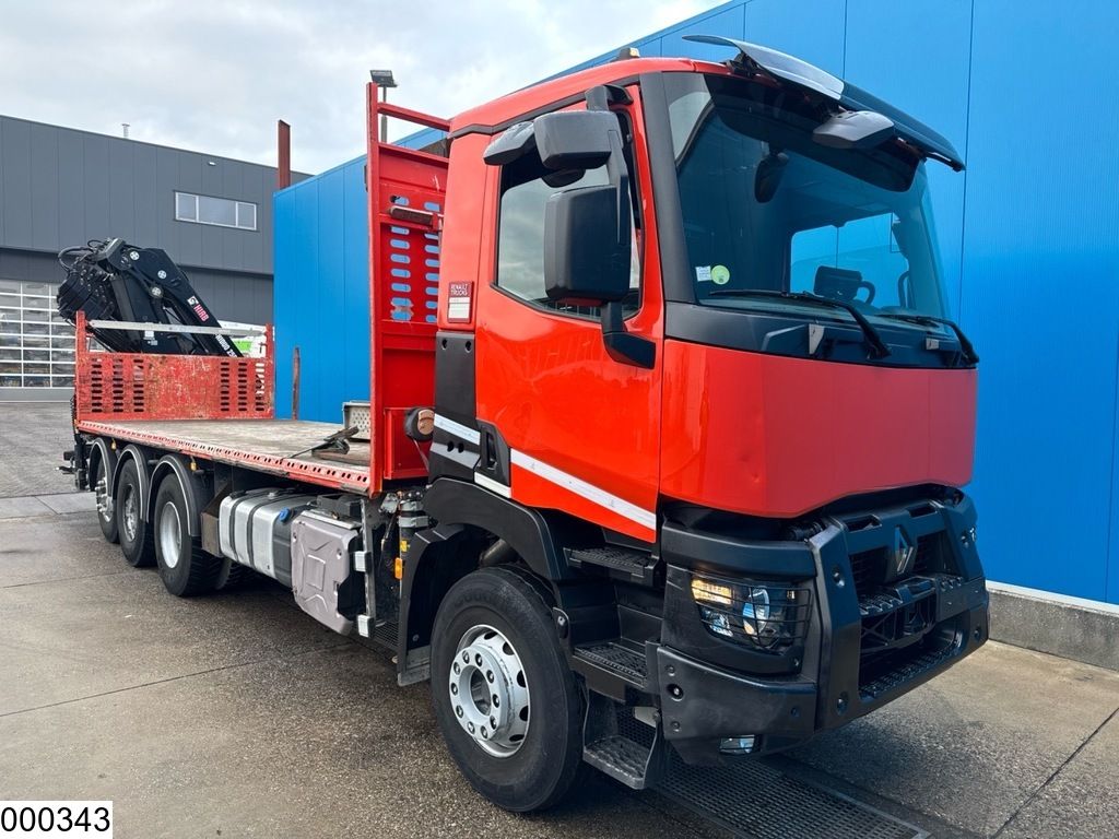 Renault C 430 8x4, EURO 6 Hiab, Remote, 37.000 Kg