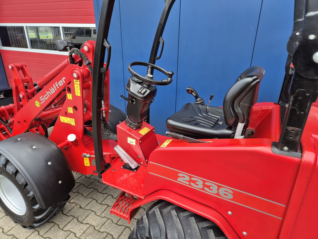 SCHAFFER 2336 SHOVEL MET KUBOTA 4 CILINDER BOUWJAAR 2015