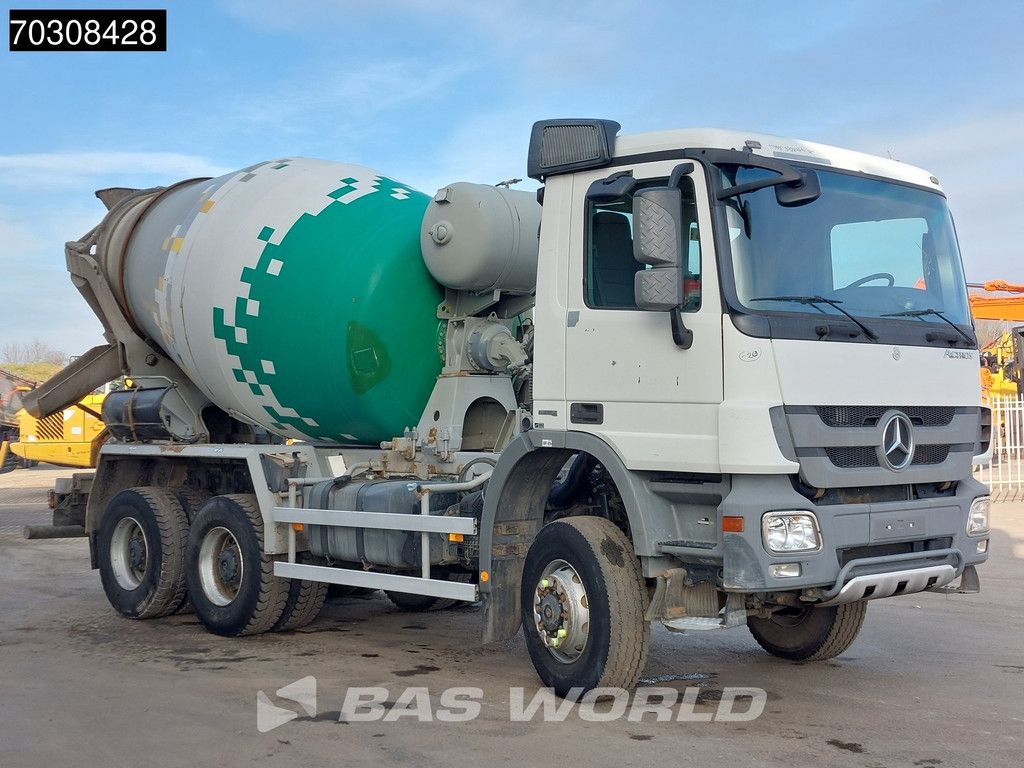Mercedes Actros Actros 3336 6X6 Full Steel Stetter Mixer Euro 5