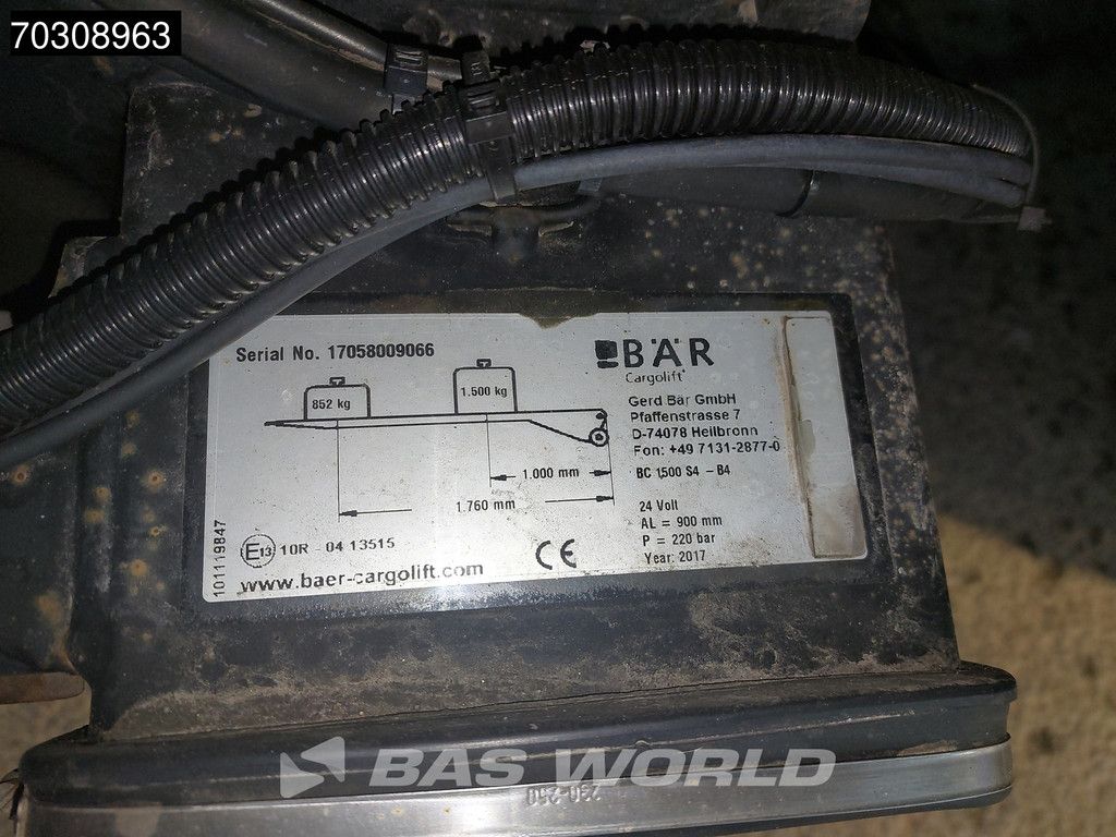 Mercedes Actros 2542 6X2 Lift+Steering Axle Retarder Full Air Euro 6