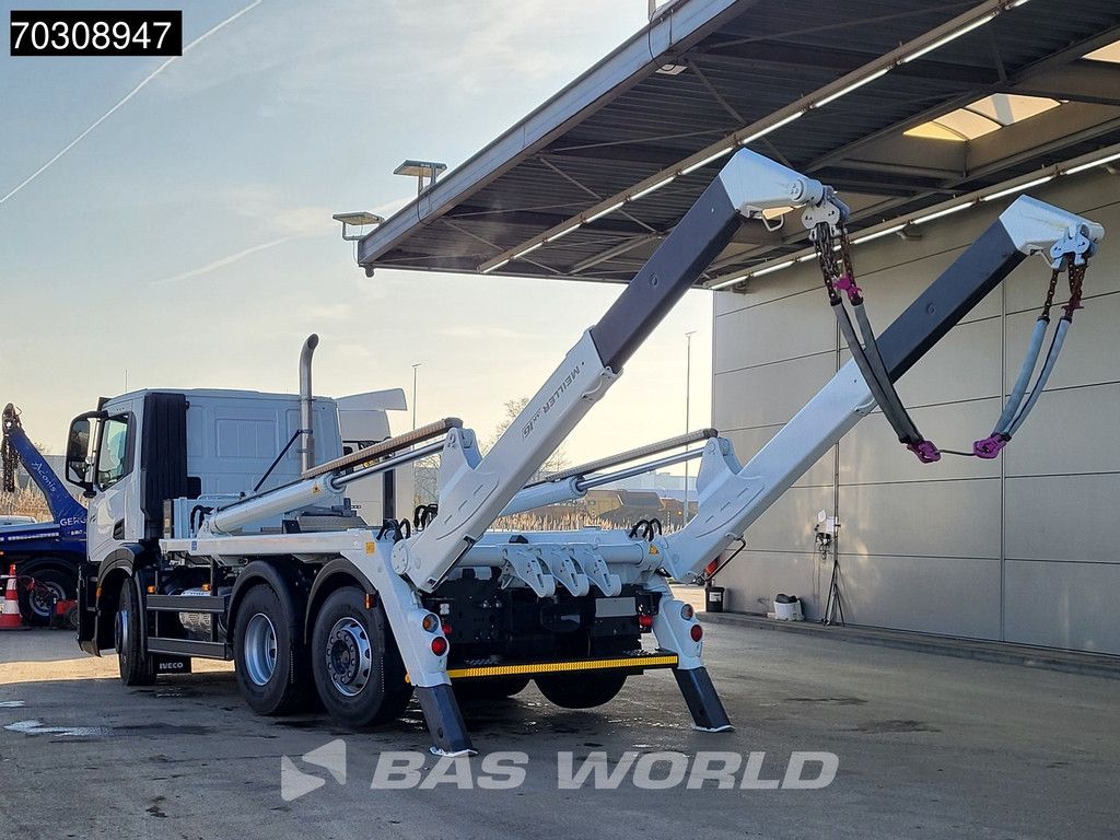 Iveco X-Way X-Way 420 6X2 NEW! Meiller AK16MT skiploader Lift+steering axle Automatic Euro 6