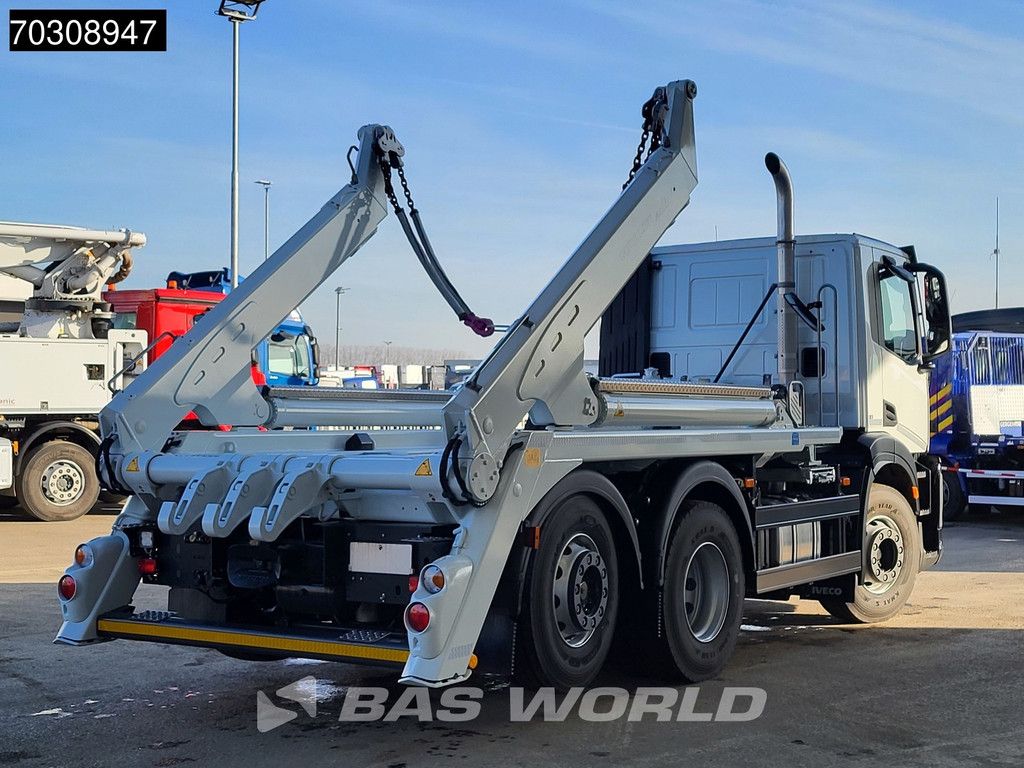 Iveco X-Way X-Way 420 6X2 NEW! Meiller AK16MT skiploader Lift+steering axle Automatic Euro 6