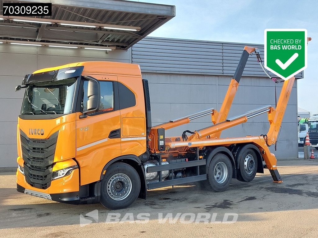 Iveco X-Way X-Way 460 6X2 NEW! Meiller AK16MT skiploader Lift+steering axle Automatic Euro 6