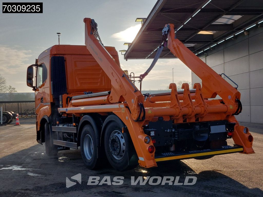 Iveco X-Way X-Way 460 6X2 NEW! Meiller AK16MT skiploader Lift+steering axle Automatic Euro 6