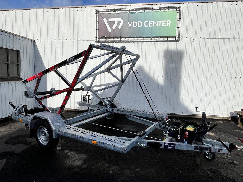 Cable reel trailer Tano 1500kg 2.60x1.74m