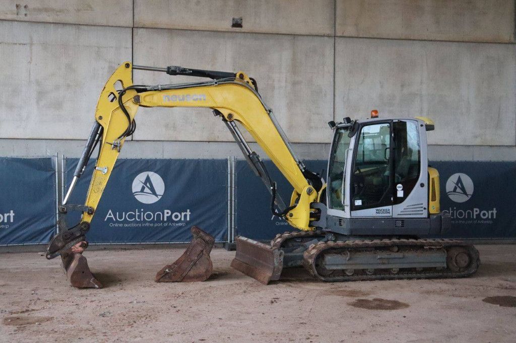 Wacker Neuson EZ80 Diesel 36.4kW Tracked Excavator 2017