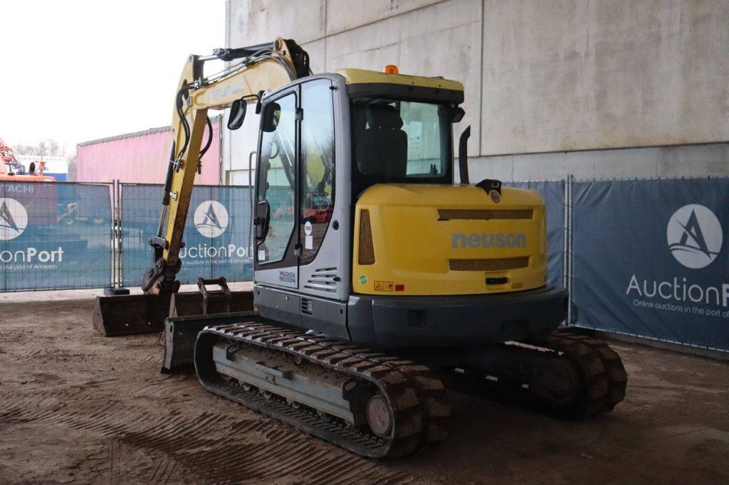 Wacker Neuson EZ80 Diesel 36.4kW Tracked Excavator 2017