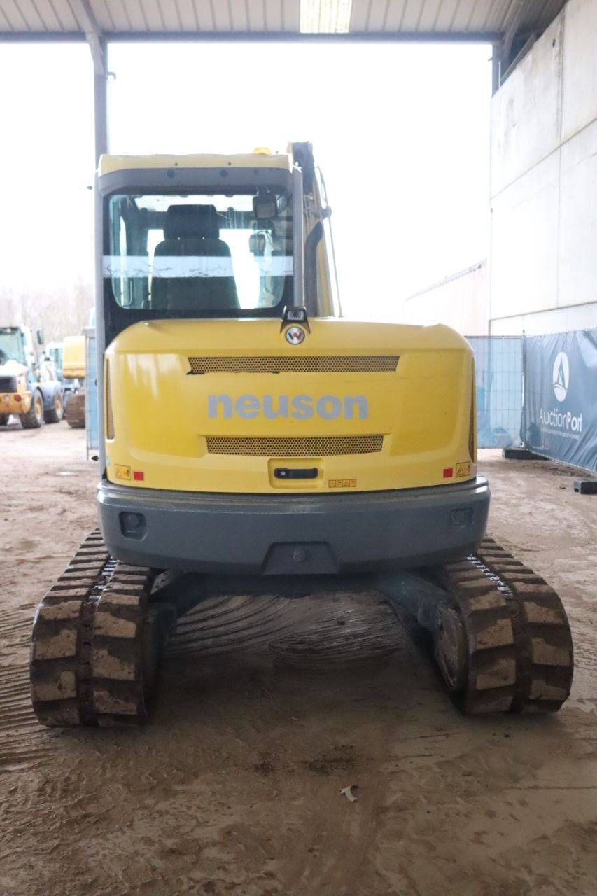 Wacker Neuson EZ80 Diesel 36.4kW Tracked Excavator 2017
