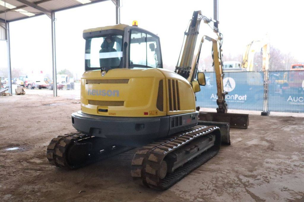 Wacker Neuson EZ80 Diesel 36.4kW Tracked Excavator 2017